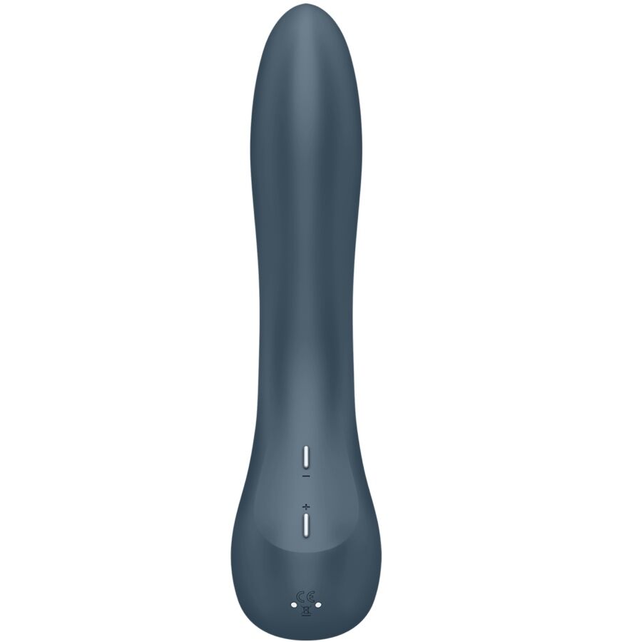 SATISFYER - G-SPOT WAVE 4 VIBRATORE PROGRAMMA 12 VIBRAZIONI GRIGIO SCURO – Vibratori a punto G – foto 3