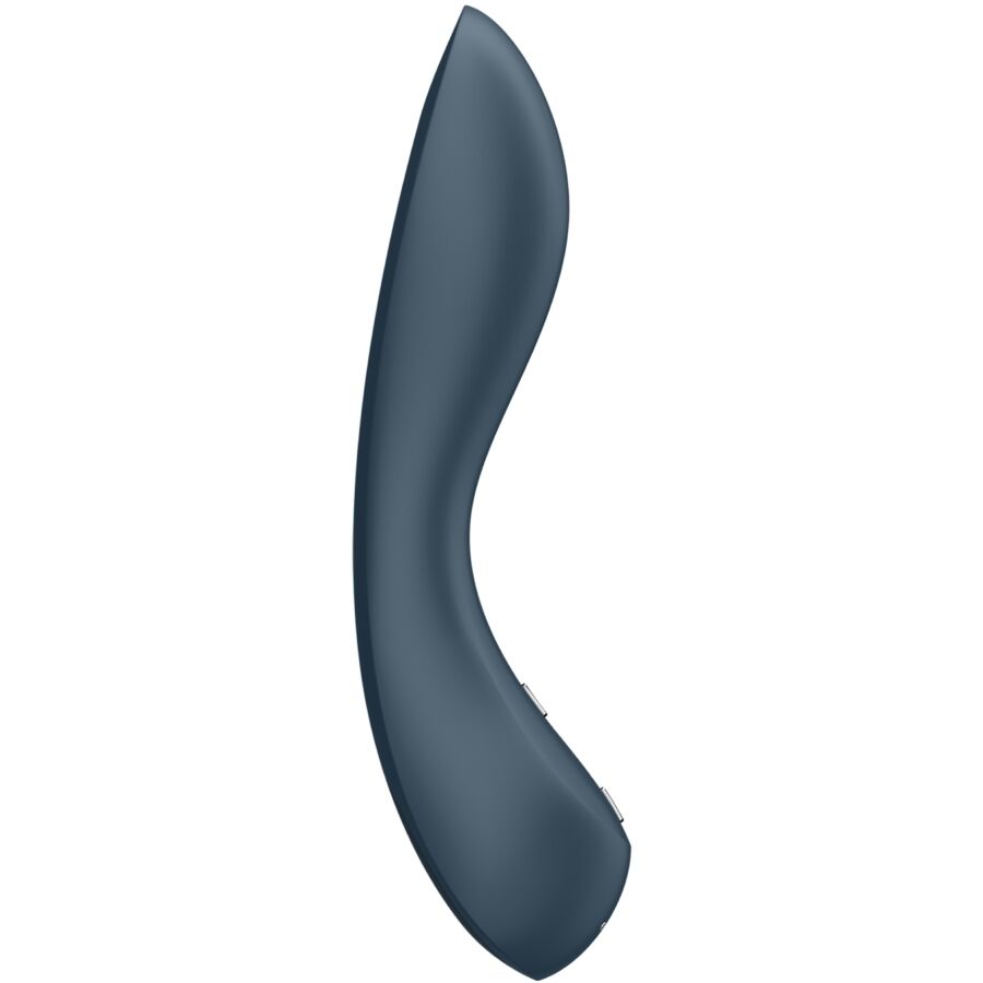 SATISFYER - G-SPOT WAVE 4 VIBRATORE PROGRAMMA 12 VIBRAZIONI GRIGIO SCURO – Vibratori a punto G – foto 4