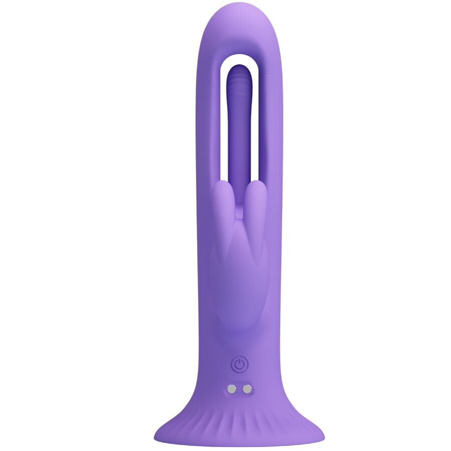 PRETTY LOVE - VIBRATORE CONIGLIO KILLMOULIS 12 MODALITÀ DI VIBRAZIONE VIOLA – Vibratori di coniglio – foto 2