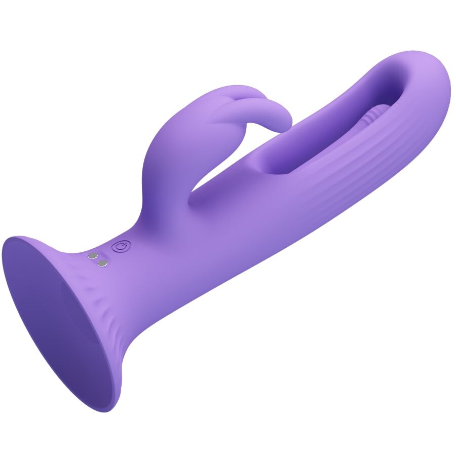 PRETTY LOVE - VIBRATORE CONIGLIO KILLMOULIS 12 MODALITÀ DI VIBRAZIONE VIOLA – Vibratori di coniglio – foto 3