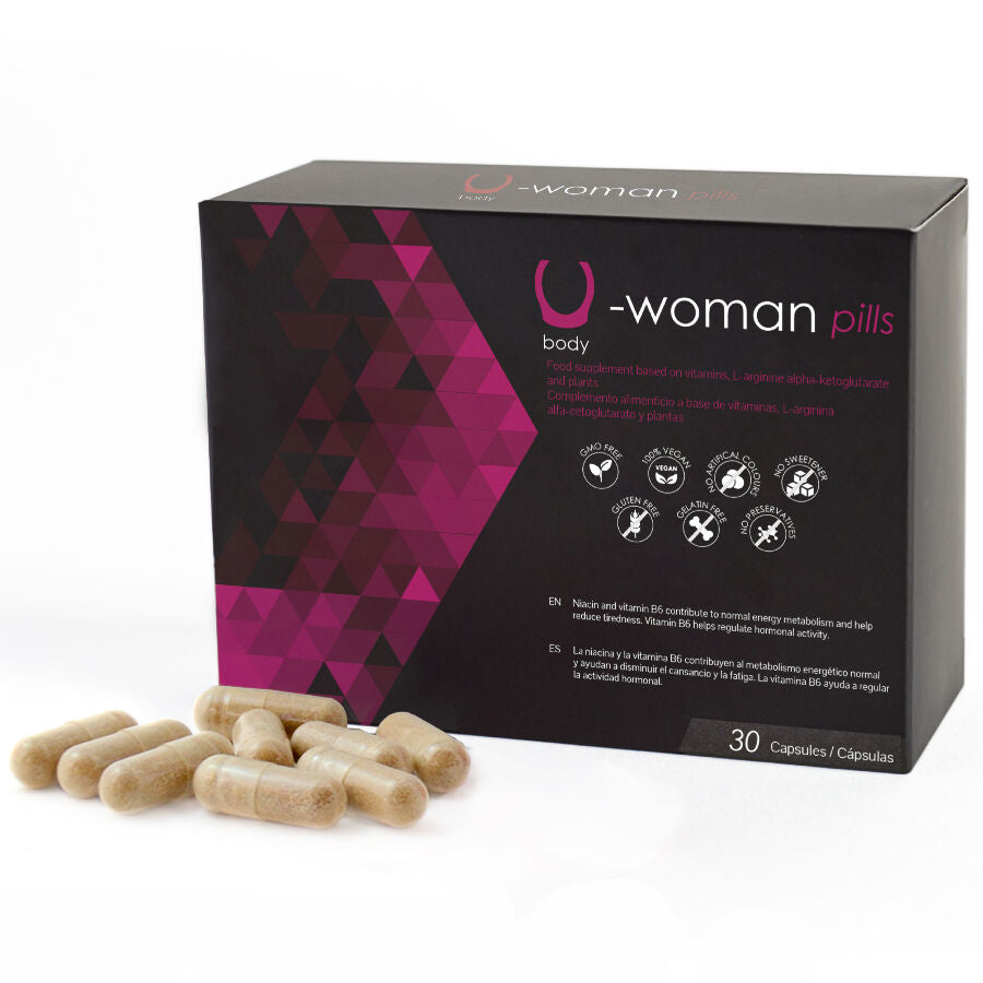 500 COSMETICS -U-WOMAN AUMENTA LA LIBIDO FEMMINILE - 30 CAPSULE – Compresse