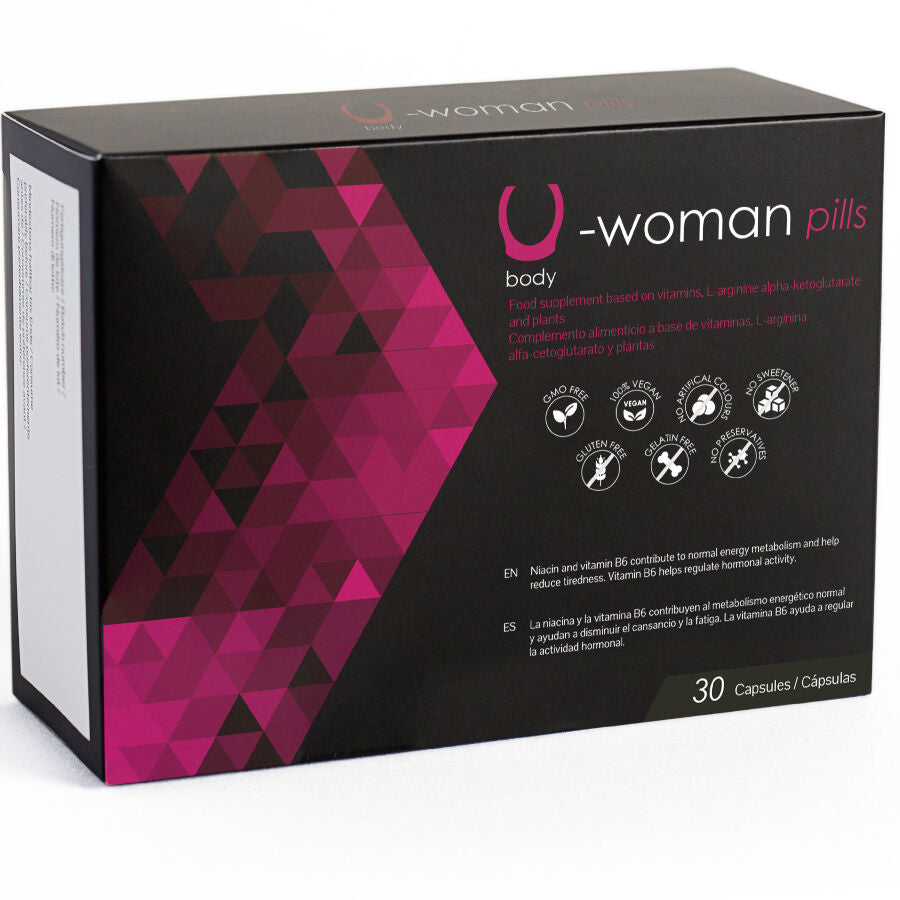 500 COSMETICS -U-WOMAN AUMENTA LA LIBIDO FEMMINILE - 30 CAPSULE – Compresse – foto 2