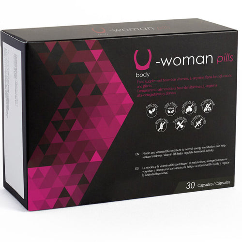500 COSMETICS -U-WOMAN AUMENTA LA LIBIDO FEMMINILE - 30 CAPSULE – Compresse – foto 2