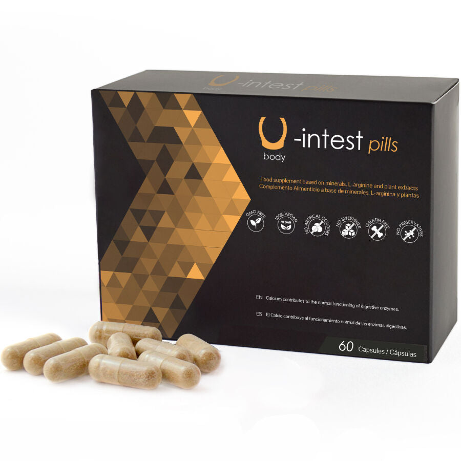 500 COSMETICS - CAPSULE U-INTEST PER PREVENIRE LE EMORROIDI - 60 CAPSULE – Pillole unisex