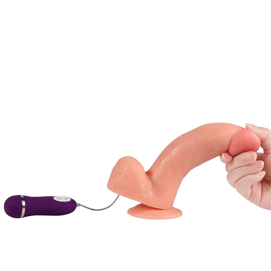 SHEQU - DILDO VIBRANTE PHANTOM CON TELECOMANDO 20 CM – Telecomando – foto 5