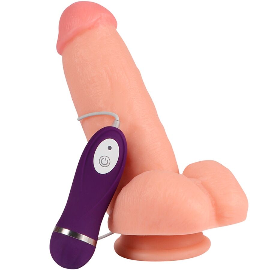 SHEQU - DILDO VIBRATORE AQUILA ROSSA CON TELECOMANDO 17 CM – Telecomando – foto 3