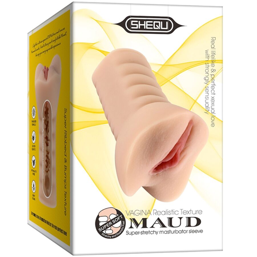 SHEQU - MASTURBATORE DELLA VAGINA MAUD – Vagine senza vibrazioni – foto 5