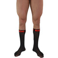 MACHO - CALZINI SOTTILI TAGLIA UNICA NERO/ROSSO – Calzini
