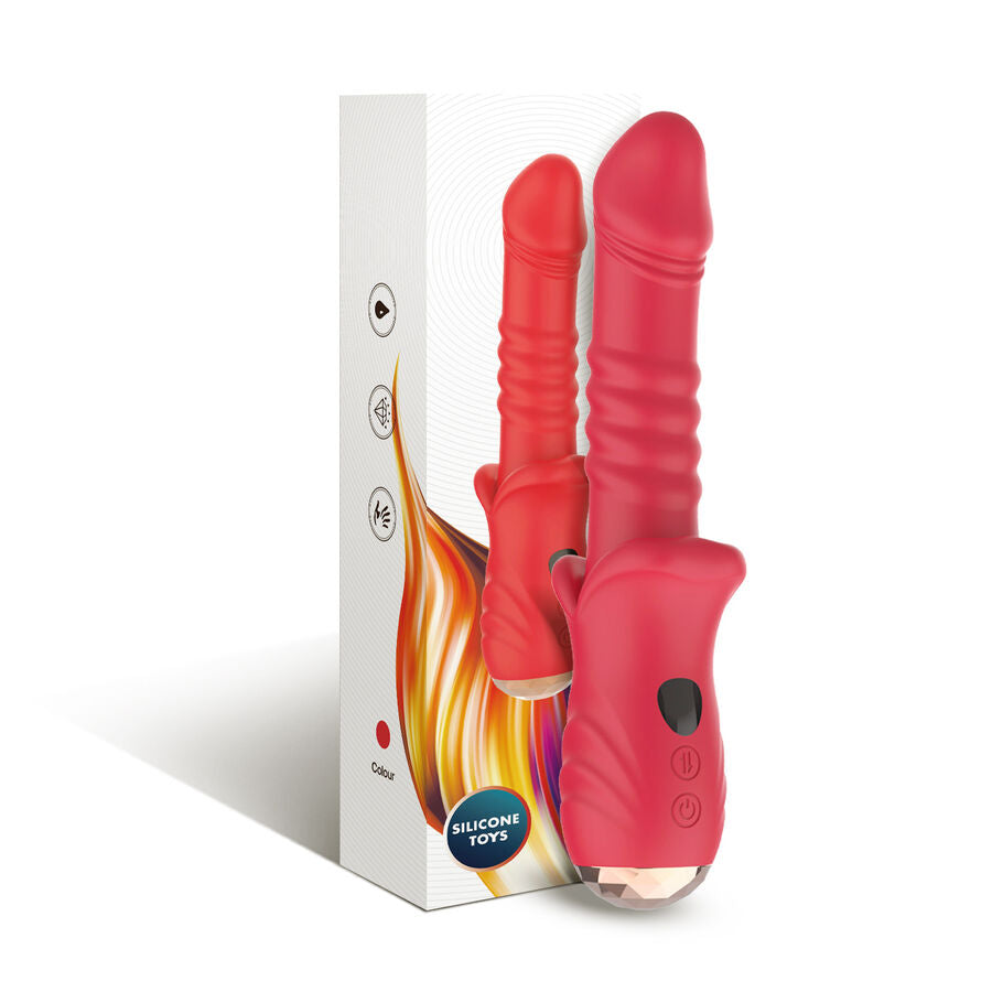 ARMONY - POINT A DILDO VIBRATORE STIMOLANTE ROSSO – Vibratori a punto G