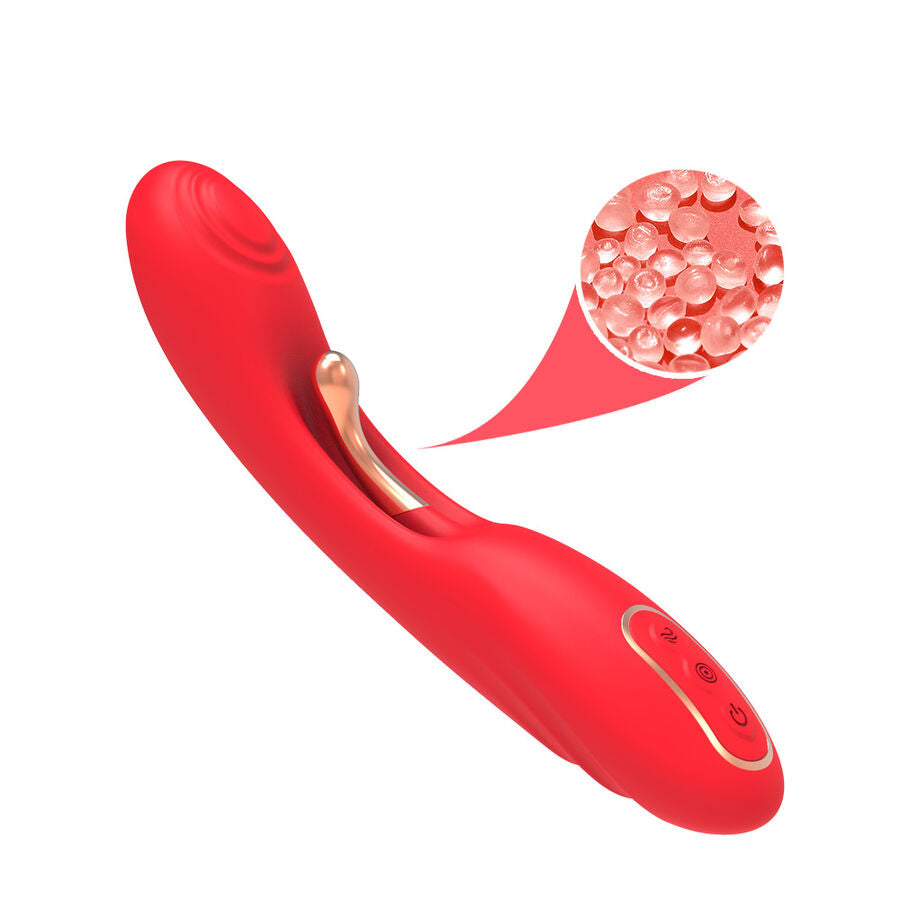 ARMONY - VIBRATORE CON LINGUA OSCILLANTE ROSSO – Vibratori HI-TECH – foto 7