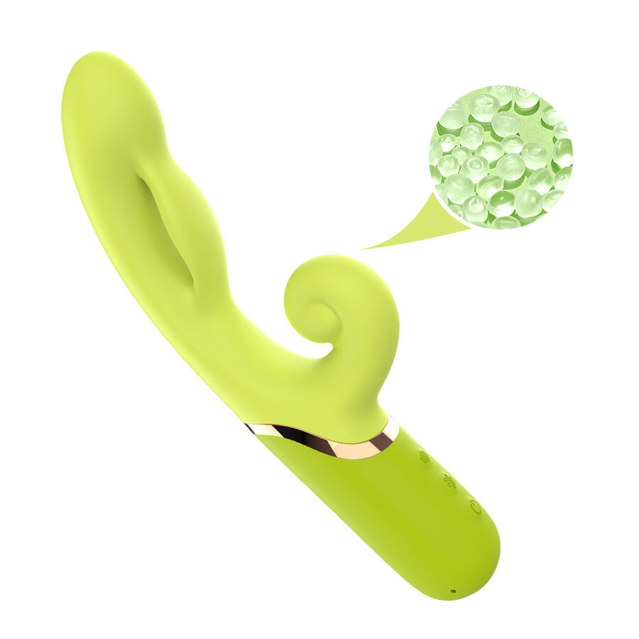 ARMONY - GONFIATORE PUNTO A PER STIMOLATORE VIBRATORE VERDE – Vibratori HI-TECH – foto 7