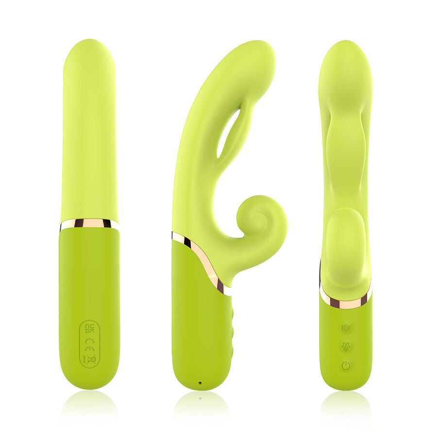 ARMONY - GONFIATORE PUNTO A PER STIMOLATORE VIBRATORE VERDE – Vibratori HI-TECH – foto 6