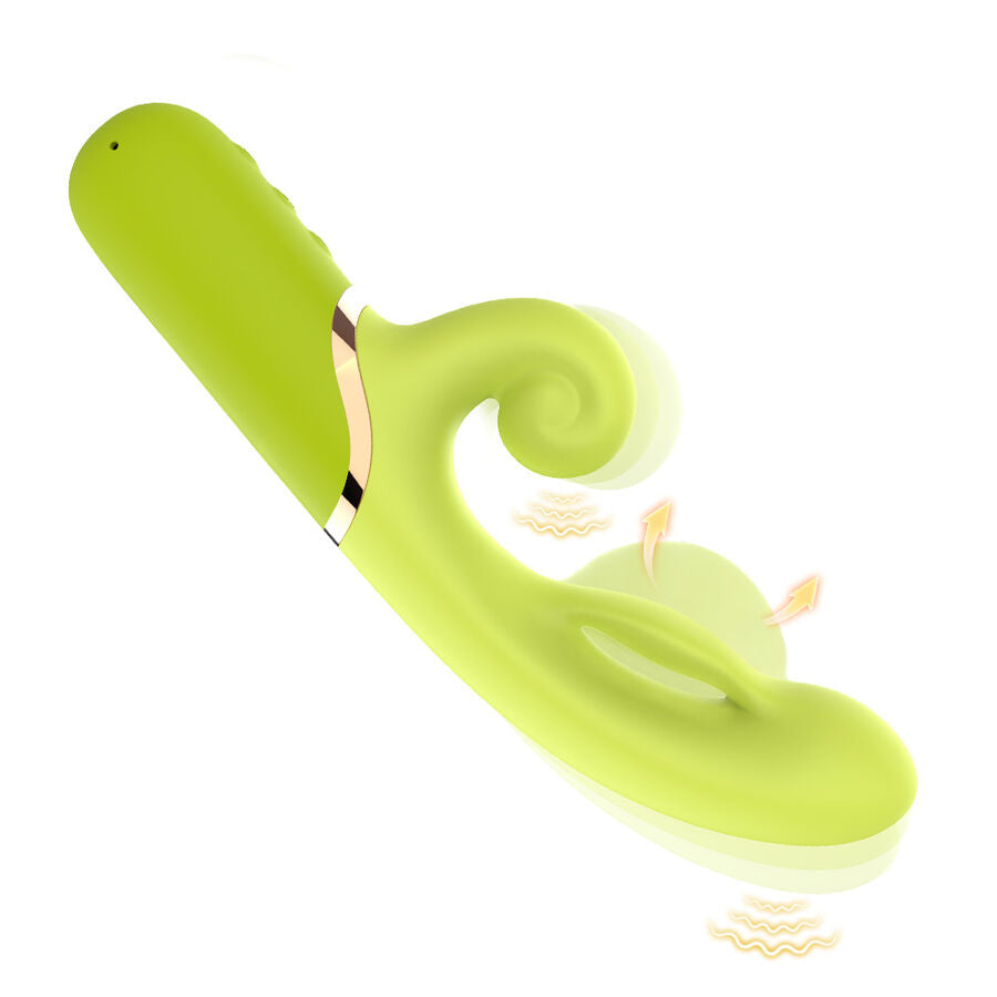 ARMONY - GONFIATORE PUNTO A PER STIMOLATORE VIBRATORE VERDE – Vibratori HI-TECH – foto 4