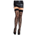 LEG AVENUE - CALZE IN PIZZO WORSHIP ME NERE – Calzini