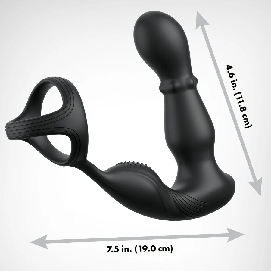 COLLEZIONE ANAL FANTASY ELITE - ANELLO ANALE VIBRANTE E MASSAGGIATORE CON TELECOMANDO – Vibratori anali – foto 4