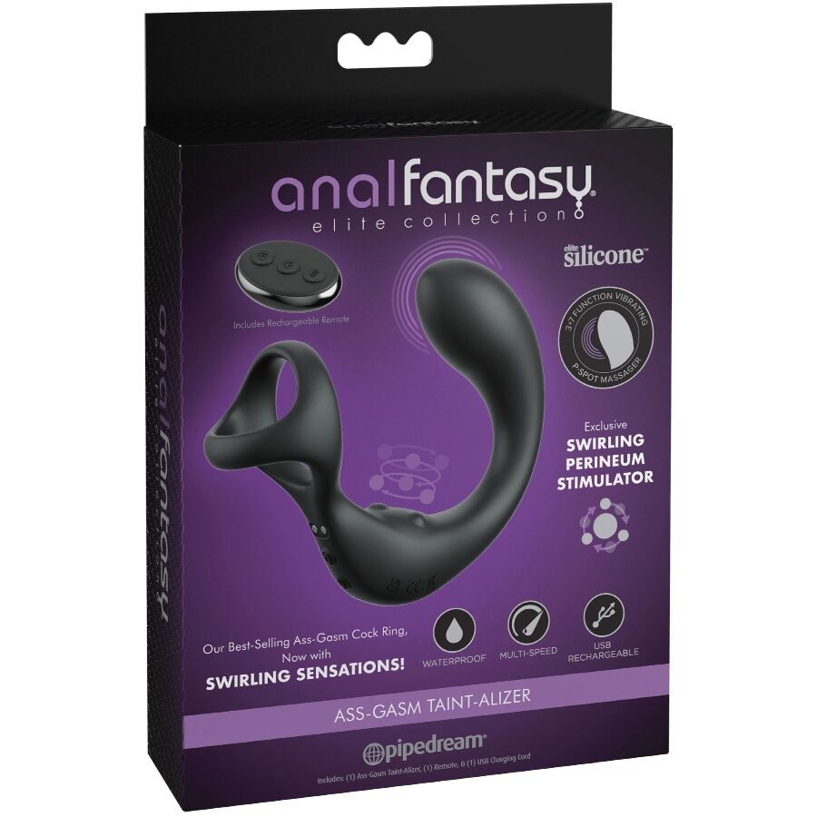 ANAL FANTASY ELITE COLLECTION - MASSAGGIATORE ANALE VIBRANTE CON TELECOMANDO – Vibratori anali – foto 2