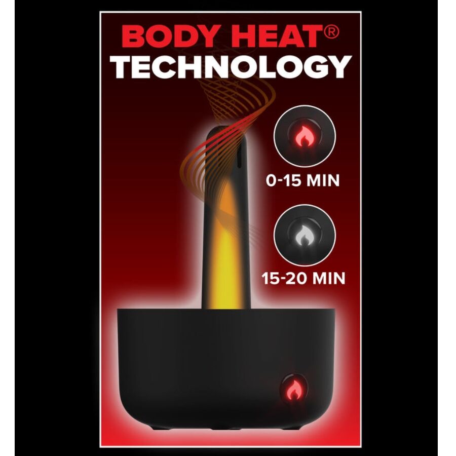 PDX ELITE - MASTURBATORE AUTOMATICO MILK ME HOTTER CON VIBRAZIONE A SPINTA E EFFETTO CALORE – Masturbatore automatico – foto 6