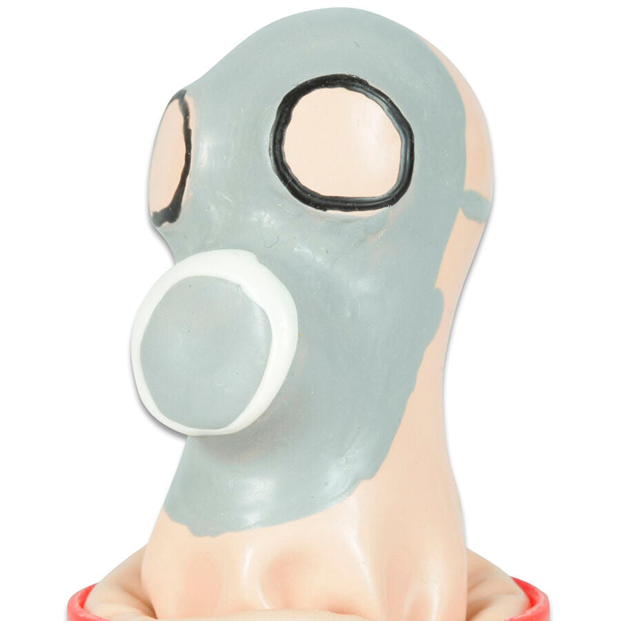 CONDOMERIE - PRESERVATIVI NOVITÀ DIPINTI A MANO MASCHERA ANTIGAS – Preservativi Divertenti – foto 3