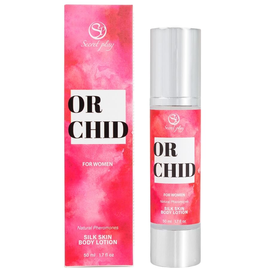 SECRETPLAY - ORCHID SILK LOZIONE PER LA PELLE PER DONNA 50 ML – Oli da massaggio non aromatizzati