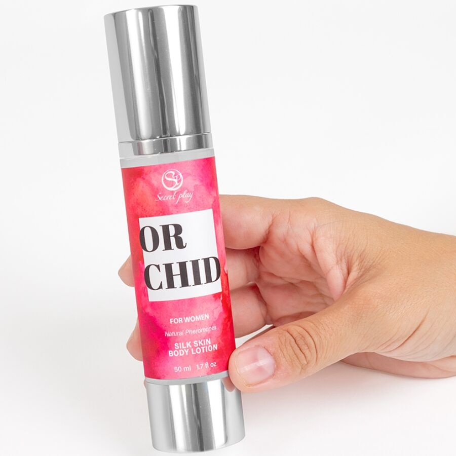 SECRETPLAY - ORCHID SILK LOZIONE PER LA PELLE PER DONNA 50 ML – Oli da massaggio non aromatizzati – foto 2