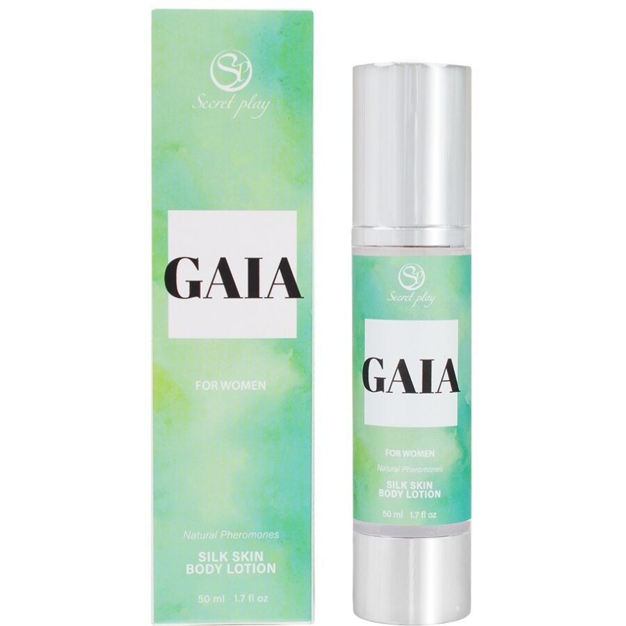 SECRETPLAY - GAIA SILK LOZIONE PER LA PELLE PER DONNA 50 ML – Oli da massaggio non aromatizzati