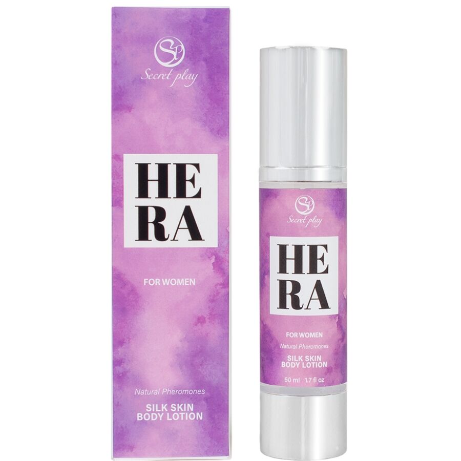SECRETPLAY - HERA SILK SKIN LOTION PER DONNA 50 ML – Oli da massaggio non aromatizzati