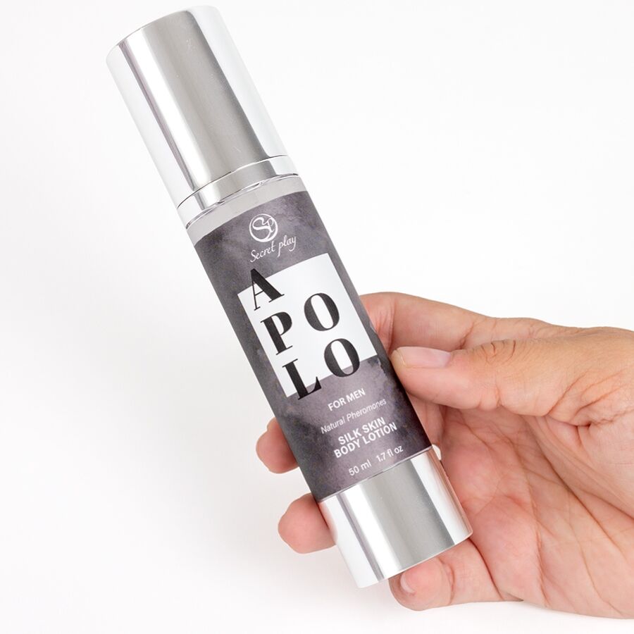 SECRETPLAY - APOLO SILK LOZIONE PER LA PELLE PER UOMO 50 ML – Oli da massaggio non aromatizzati – foto 2