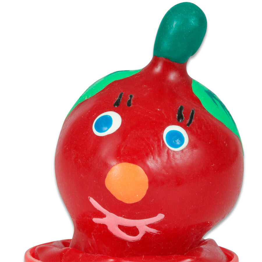 CONDOMERIE - PRESERVATIVI NOVITÀ DIPINTI A MANO POMODORO – Preservativi Divertenti