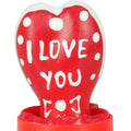 CONDOMERIE - PRESERVATIVI NOVITÀ DIPINTI A MANO CUORE - MODELLO I LOVE YOU 2 – Preservativi Divertenti