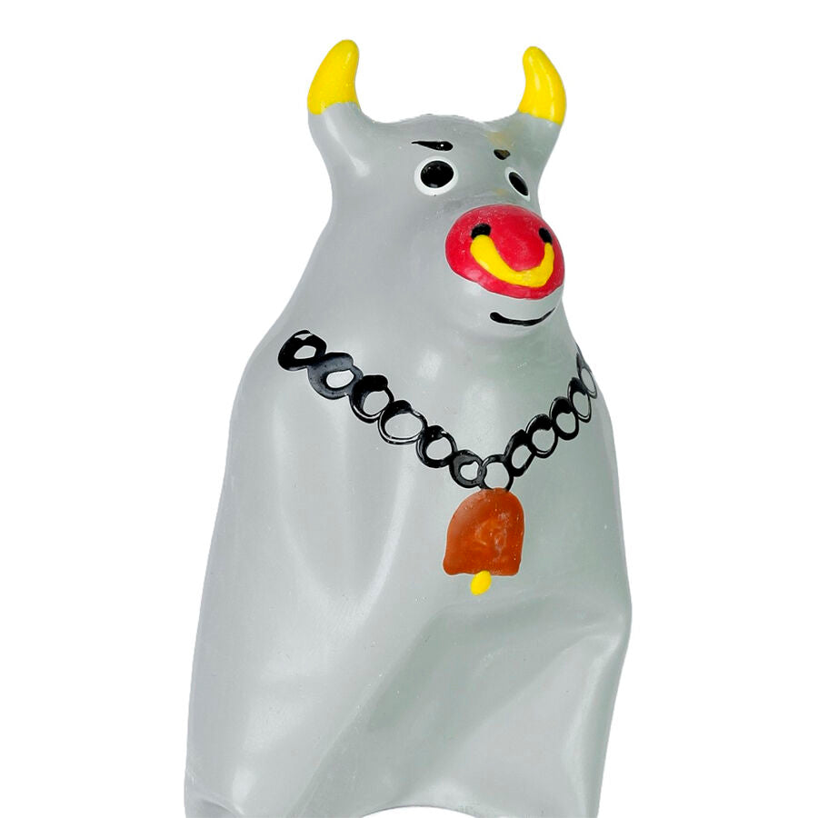 CONDOMERIE - PRESERVATIVI NOVITÀ DIPINTI A MANO MODELLO TORO GRIGIO XL – Preservativi Divertenti
