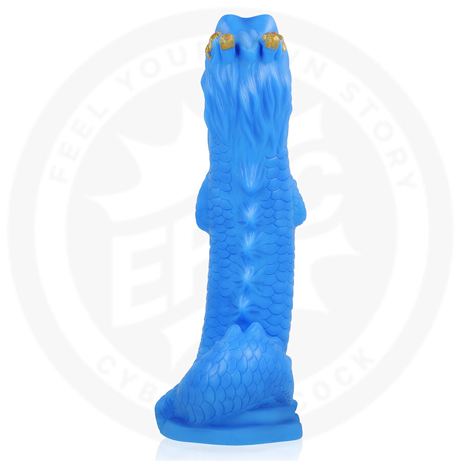 EPIC - DILDO NAGA DRAGO CELESTE – Falli senza vibrazioni – foto 6
