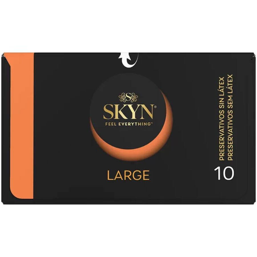 SKYN - PRESERVATIVI LARGE EXTRA ADJUSTMENT 10 UNITÀ – Senza latex – foto 3