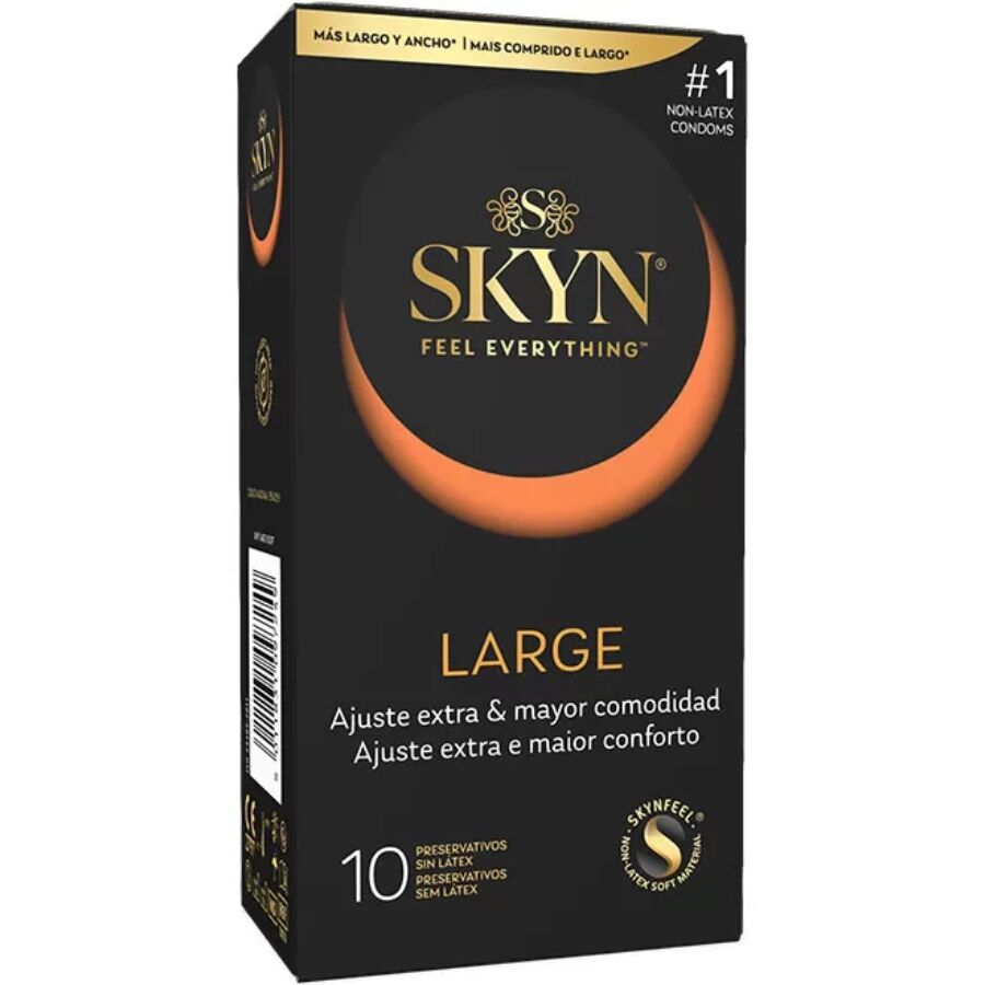 SKYN - PRESERVATIVI LARGE EXTRA ADJUSTMENT 10 UNITÀ – Senza latex