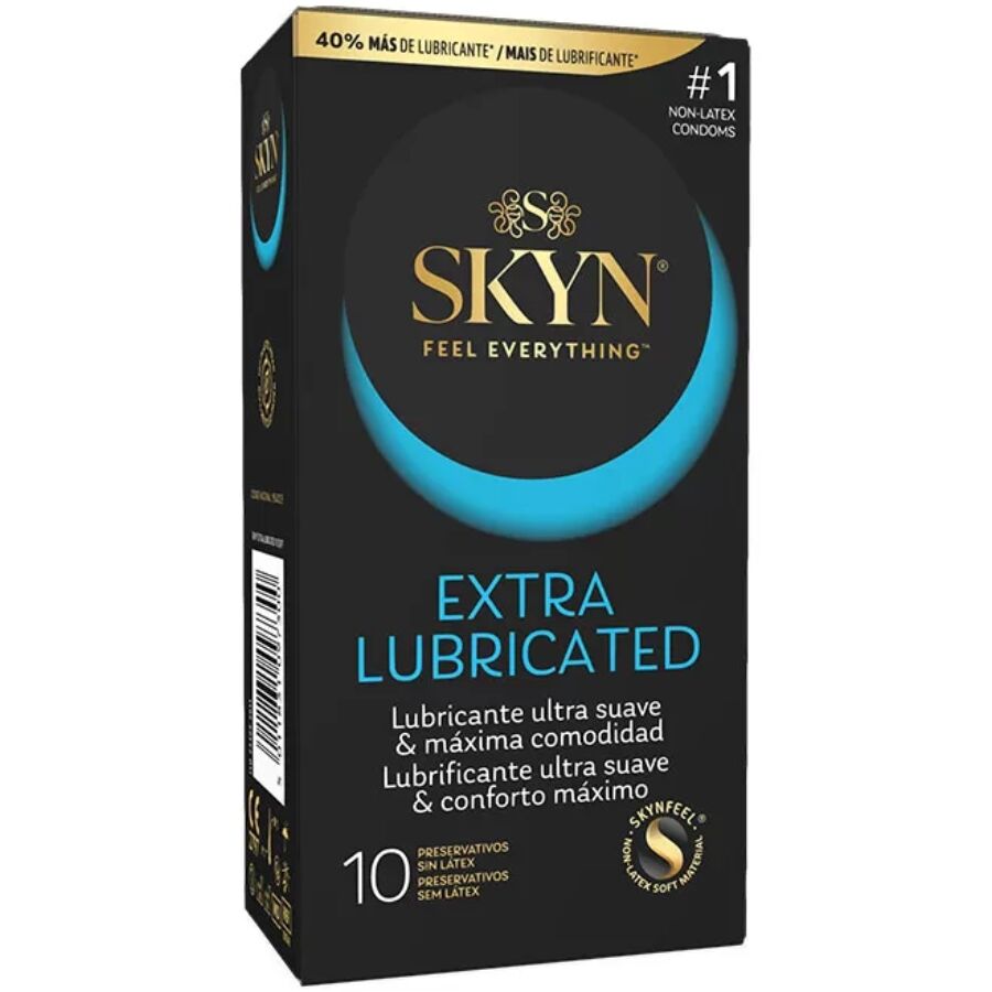 SKYN - PRESERVATIVO EXTRA LUBRIFICATO 10 UNITÀ – Senza latex