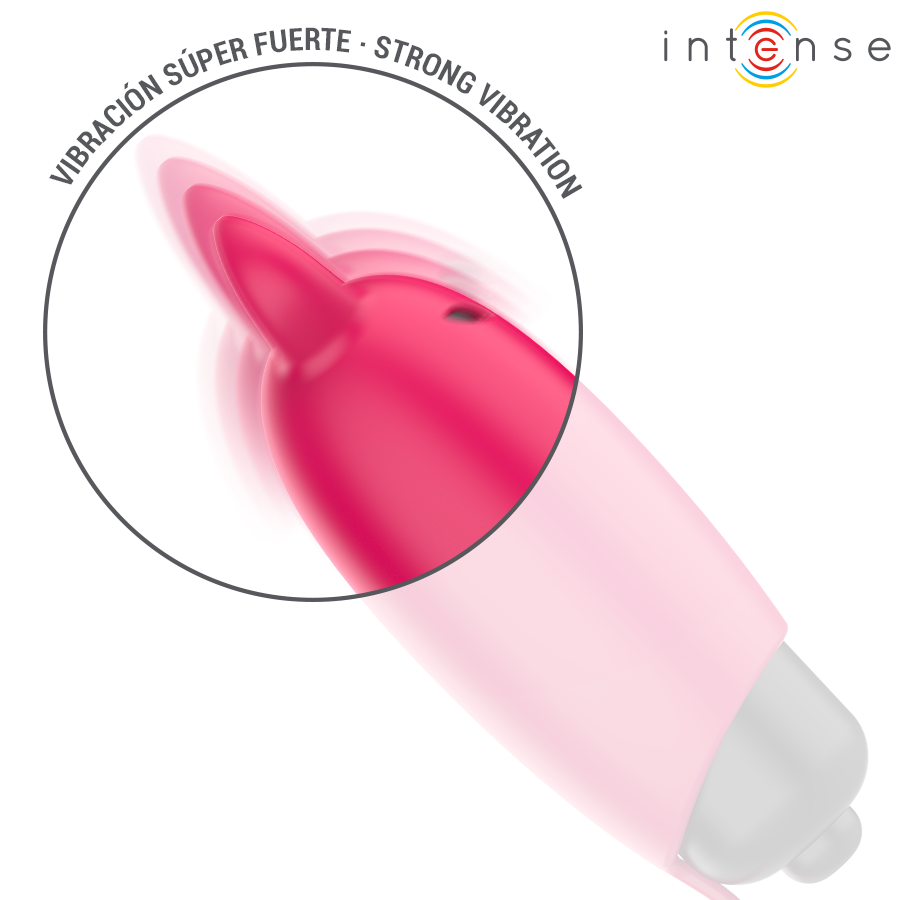INTENSE - PROIETTILE VIBRANTE SCARLATTO RED DEMON 9,3 X 2,4 CM – Proiettili vibranti – foto 5