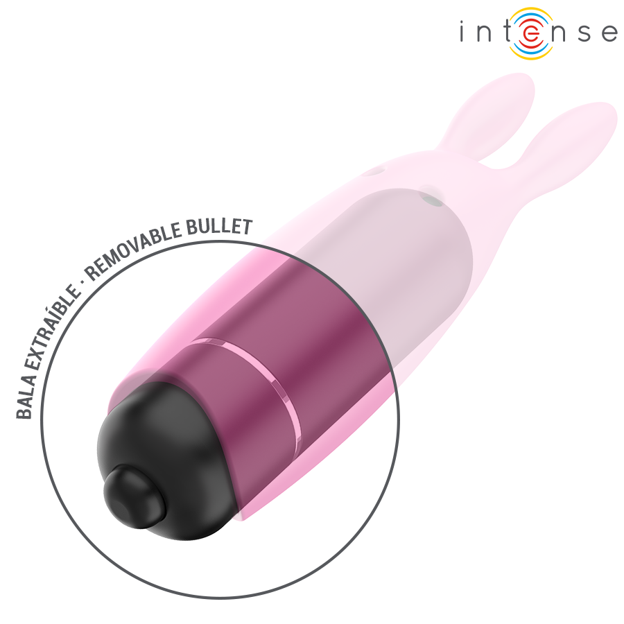 INTENSE - HOPPER ROSA VIBRANTE BULLET 8,3 X 2,4 CM – Proiettili vibranti – foto 6