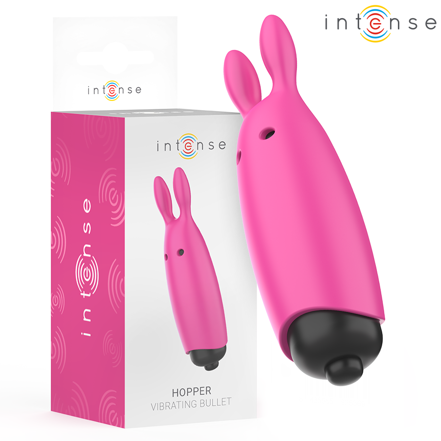 INTENSE - HOPPER ROSA VIBRANTE BULLET 8,3 X 2,4 CM – Proiettili vibranti