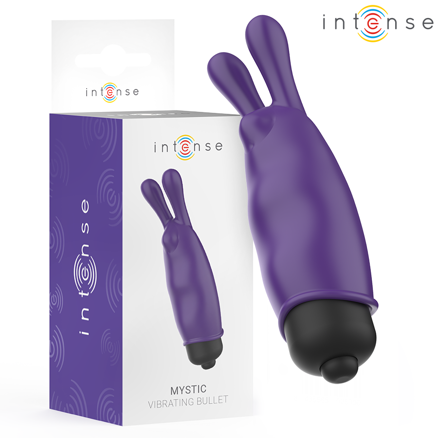 INTENSE - MYSTIC VIBRATING BULLET VIOLA 8,7 X 2,4 CM – Proiettili vibranti