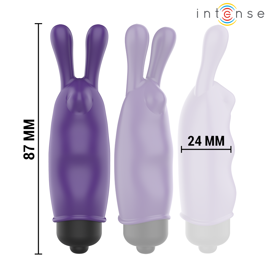 INTENSE - MYSTIC VIBRATING BULLET VIOLA 8,7 X 2,4 CM – Proiettili vibranti – foto 3