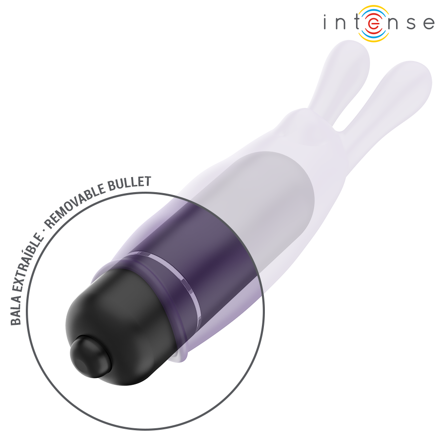 INTENSE - MYSTIC VIBRATING BULLET VIOLA 8,7 X 2,4 CM – Proiettili vibranti – foto 6