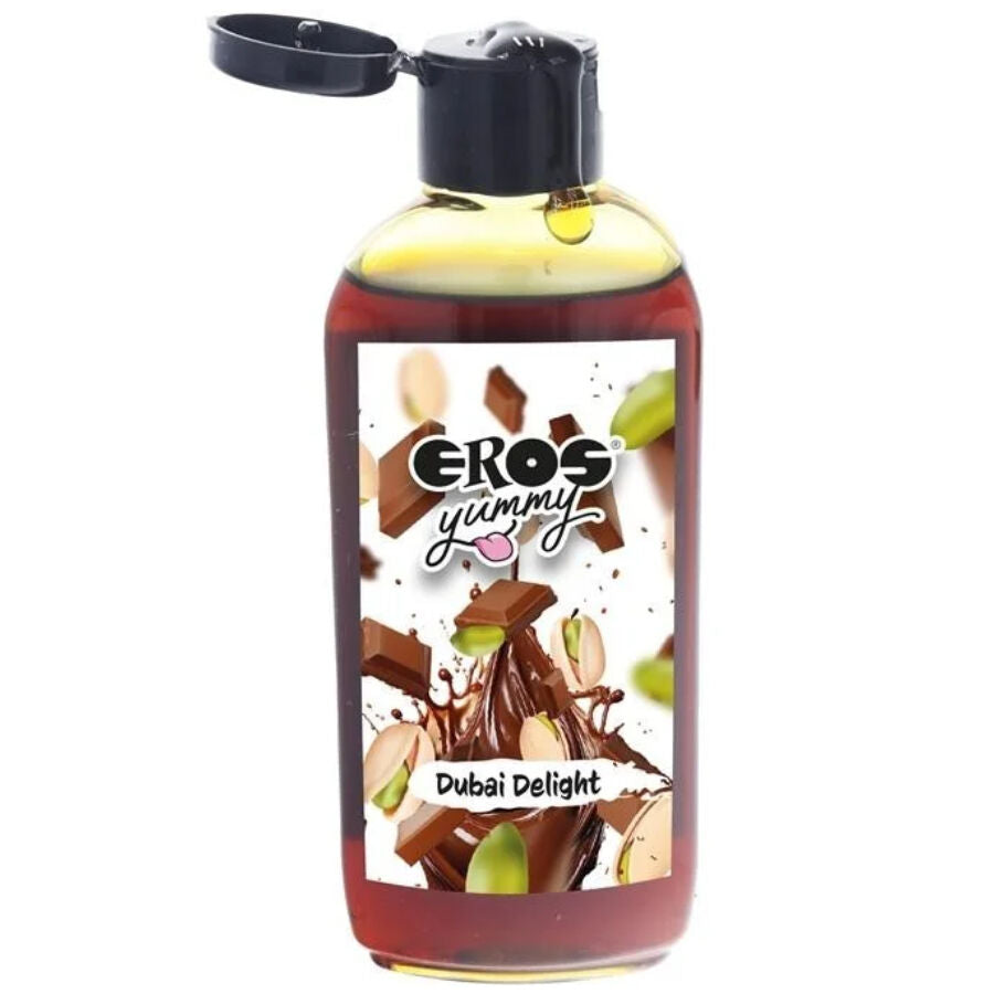 EROS - YUMMY DUBAI DELIGHT LUBRIFICANTE AL PISTACCHIO E CIOCCOLATO 100 ML – Con sapori deliziosi