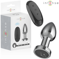INTENSE - PLUG ANALE 10 VIBRAZIONI METALLO CON TELECOMANDO M – Tappi anali