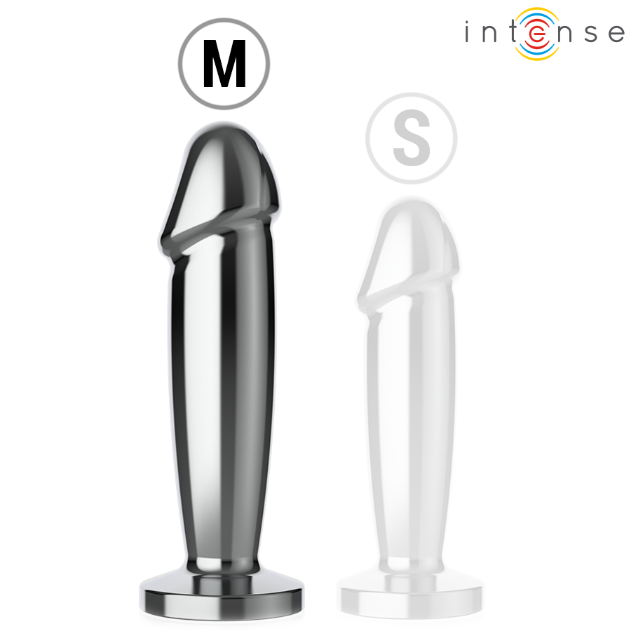 INTENSE - ANAL PLUG 10 VIBRAZIONI DILDO METALLO CON TELECOMANDO M – Tappi anali – foto 6
