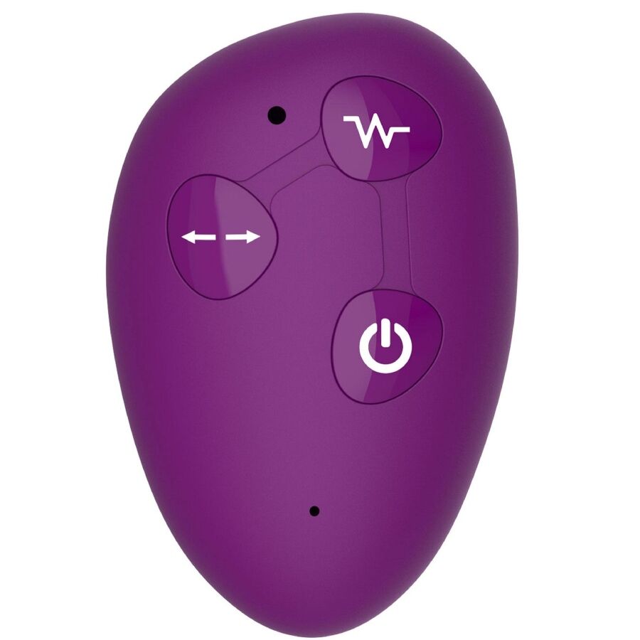 XOCOON - VIBRATORE 2 IN 1 STRAPLESS STRAP-ON CON TELECOMANDO VIOLA – Vibratori di coniglio – foto 13