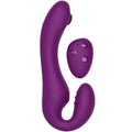 XOCOON - VIBRATORE 2 IN 1 STRAPLESS STRAP-ON CON TELECOMANDO VIOLA – Vibratori di coniglio