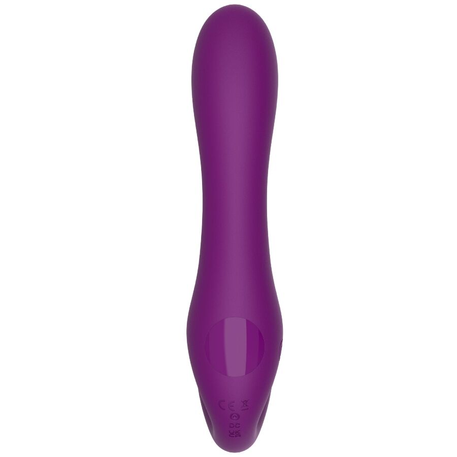 XOCOON - VIBRATORE 2 IN 1 STRAPLESS STRAP-ON CON TELECOMANDO VIOLA – Vibratori di coniglio – foto 9
