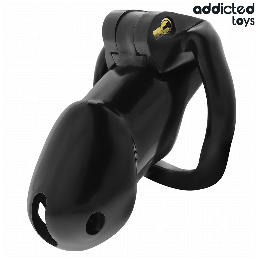 ADDICTED TOYS LOCKED - MINDNIGHT CELL GABBIA PER PENE TAGLIA L – Gabbie per pene BDSM – foto 2