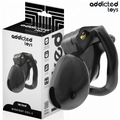 ADDICTED TOYS LOCKED - MINDNIGHT CELL GABBIA PER PENE TAGLIA S – Gabbie per pene BDSM