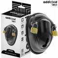 ADDICTED TOYS LOCKED - GABBIA PER PENE SENZA CHIAVE 11,5 CM – Gabbie per pene BDSM