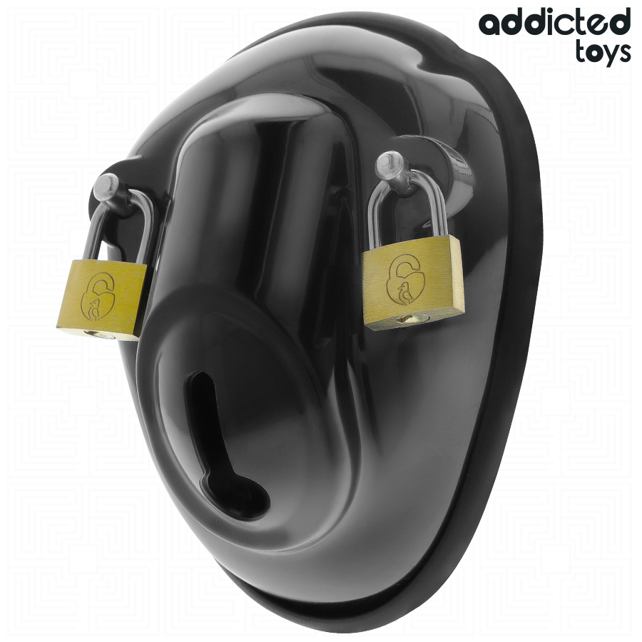 ADDICTED TOYS LOCKED - GABBIA PER PENE SENZA CHIAVE 11,5 CM – Gabbie per pene BDSM – foto 2